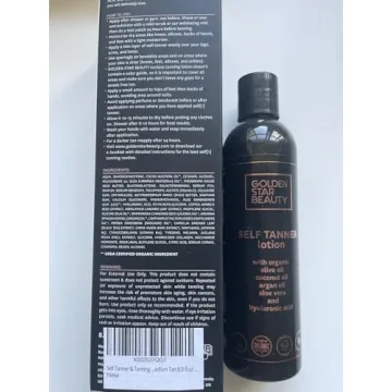 Self Tanner with Tanning Mitt - Organic & Natural Glow