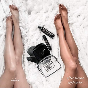 Self Tanner with Tanning Mitt - Organic & Natural Glow