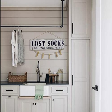 Lost Socks Laundry Sign Cute Laundry Room Decor