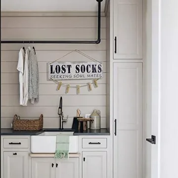 Lost Socks Laundry Sign Cute Laundry Room Decor