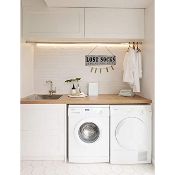 Lost Socks Laundry Sign Cute Laundry Room Decor
