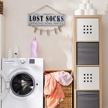 Lost Socks Laundry Sign Cute Laundry Room Decor
