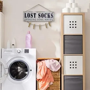 Lost Socks Laundry Sign Cute Laundry Room Decor