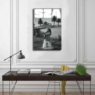 SZA Music Canvas Poster - 12x18 Unframed Art