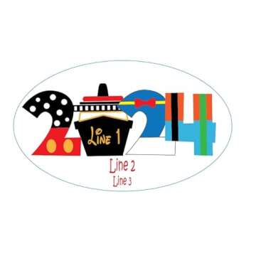 Personalized Cruise Door Magnet for Disney or Carnival