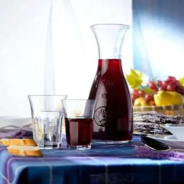 Bormioli Rocco Misura PZ Carafe - 17-Ounce Gorgeous Glassware