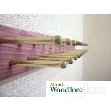 Woodlore Cedar Tie Rack Holds 24 Ties Stylishly