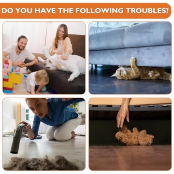 NEOACT Under Couch Blocker 12 Pack for Clean Living Spaces