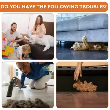 NEOACT Under Couch Blocker 12 Pack for Clean Living Spaces