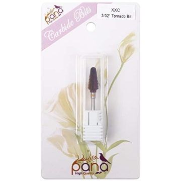 PANA USA 3/32" Purple Tornado Nail Drill Bit Fast Removal