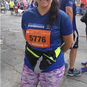 AiRunTech Running Hydration Belt with Water Bottle Holder,Hiking Fanny Pack for Phone and Wallet,Running Bag Runners Essentials Accessories Marathon Triathlon Walking Jogging Gear Gift