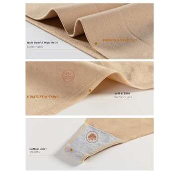 GRANKEE Seamless Thong Panties for Women - 6 Pack