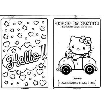 Hello Kitty - Lets Go! - Jumbo Coloring & Activity Book