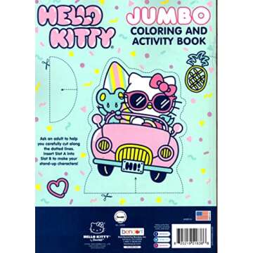 Hello Kitty - Lets Go! - Jumbo Coloring & Activity Book