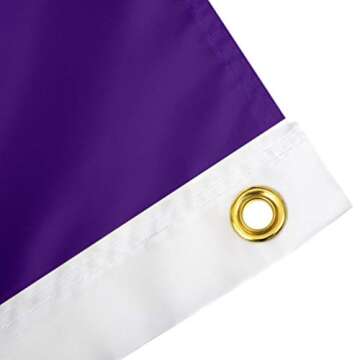 Desert Cactus LSU LSU Flag - 3 x 5 Feet Tigers Banner, Indoor/Outdoor Durable Fabric, 100% Polyester Design (Style 1)