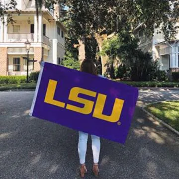 Shop Desert Cactus LSU Flag - Durable 3x5 Feet Banner
