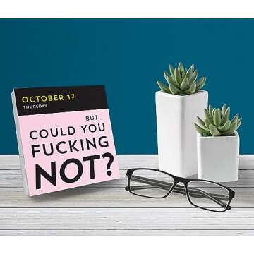 Hilarious A F*cking 2024 Boxed Calendar for Adults
