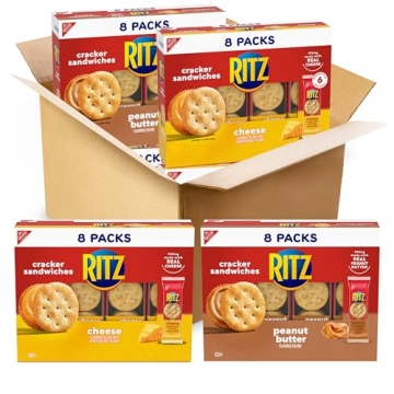 RITZ Crackers Variety Pack with Peanut Butter & Cheese