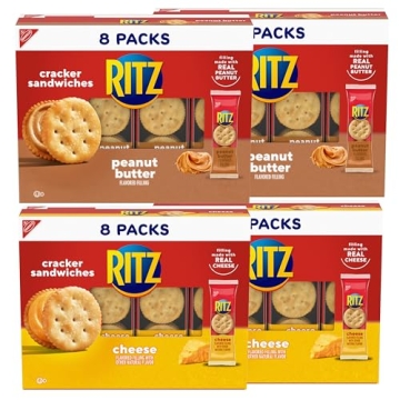 RITZ Crackers Variety Pack with Peanut Butter & Cheese