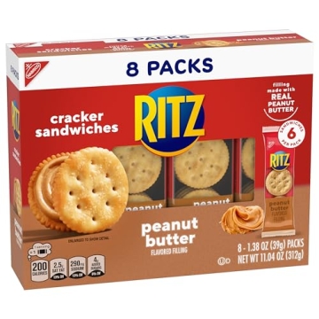 RITZ Crackers Variety Pack with Peanut Butter & Cheese