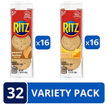 RITZ Crackers Variety Pack with Peanut Butter & Cheese