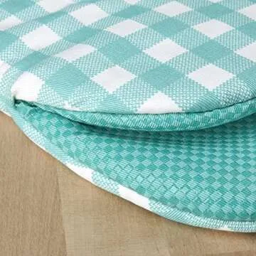 Kitchenaid Gingham Mini Oven Cotton Oval pot holder