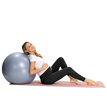 AMPOSH Women's Maternity Yoga Pants with Pockets - 25 Inch Leggings