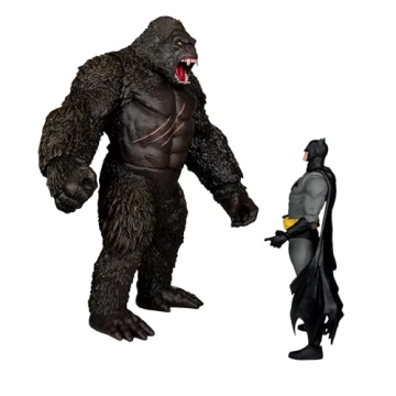 McFarlane Toys Batman vs. Kong 2-Pack | Collectible Superhero Figures
