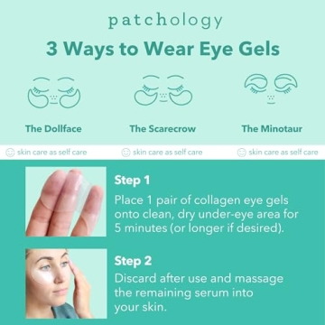 Patchology Under Eye Gel Patches for Dark Circles & Puffiness