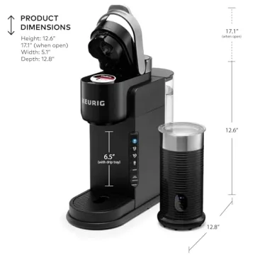 Keurig K-Cafe Barista: Your Home Coffee Solution - Brews Hot & Iced!