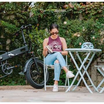 Women Workout Graphic Funny Hike More Worry Less Tank Funny Sleeveless Letter Printed Tees Beach Loo...