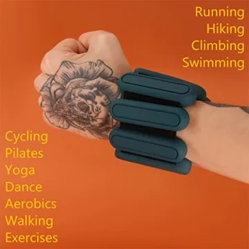 Stylish STONESAM Wrist & Ankle Weights for All Activities