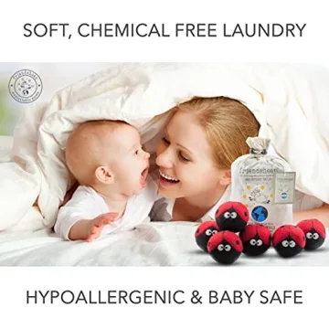 Friendsheep Organic Wool Dryer Balls 6 Pack XL - Eco-Friendly