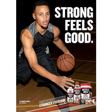 Muscle Milk Genuine Protein Shake - Chocolate, 12 Pack, 25g Protein, Zero Sugar, Great Taste