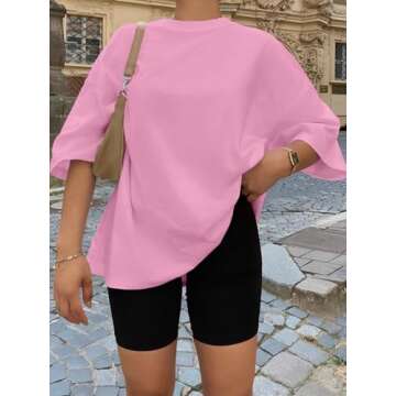 Trendy Queen Oversized Summer T-Shirts for Women