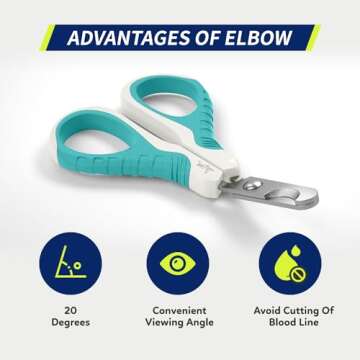 WePet Pet Nail Clippers for Cats and Small Dogs