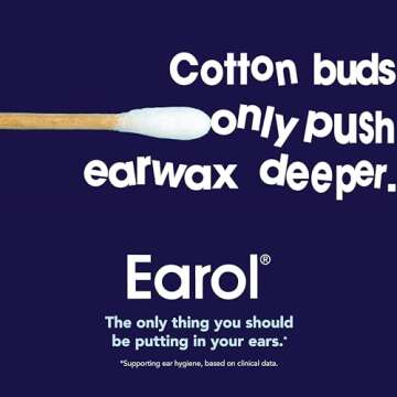 Earol Olive Oil Natural Ear Wax Softener Naturally Removing Effective Spray