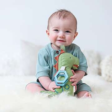 Itzy Ritzy Dinosaur Activity Toy for Infants & Up