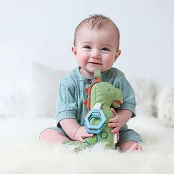Itzy Ritzy Dinosaur Activity Toy for Infants & Up