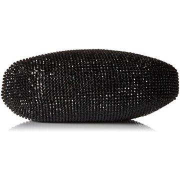 Jessica McClintock Staci Mesh Wristlet Black Evening Bag