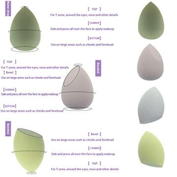 Muhuabeauty 23 Pcs Makeup Brush Set for Flawless Makeup