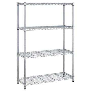 BestOffice Adjustable Wire Shelving Storage Shelves - Perfect for Any Space