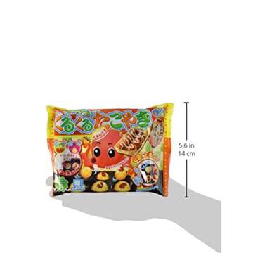 Kracie Happy Kitchen Decoration Takoyaki Making Kit(Mayo Flavor)