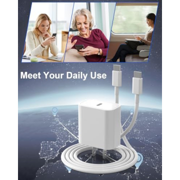 iPhone 16 Fast Charging USB C Charger Kit