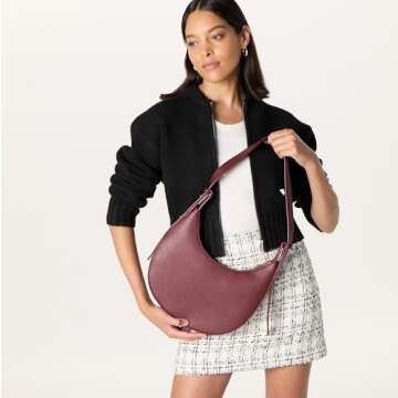 The Drop Marion Crescent Bag for Stylish Women