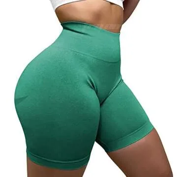 High Waist Seamless Yoga Shorts for Women - Tryon