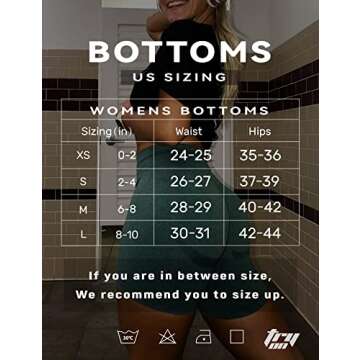 High Waist Seamless Yoga Shorts for Women - Tryon