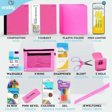 Enday Premium Back to School Supplies Set for Kids