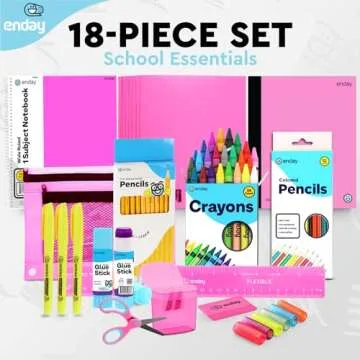 Enday Premium Back to School Supplies Set for Kids