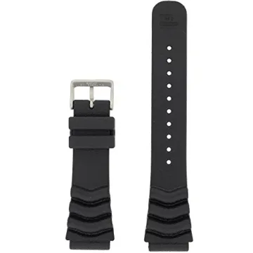 Seiko Original 22mm Rubber Dive Watch Band Replacement